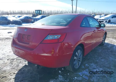 2010 Honda Civic Ex z USA, uszkodzony, nr VIN 2HGFG1B82AH511531